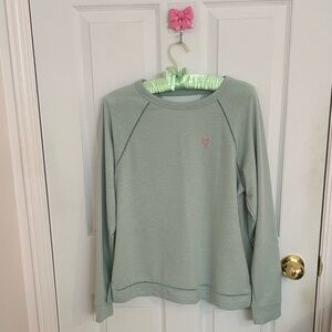 🧚‍♀️✨ VICTORIA’S SECRET Mint Open-Back Sweater Size S